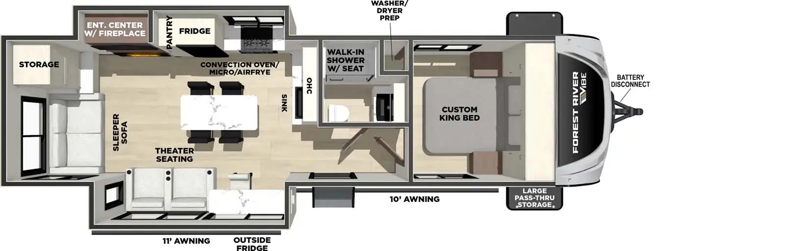 2800RL Floorplan Image